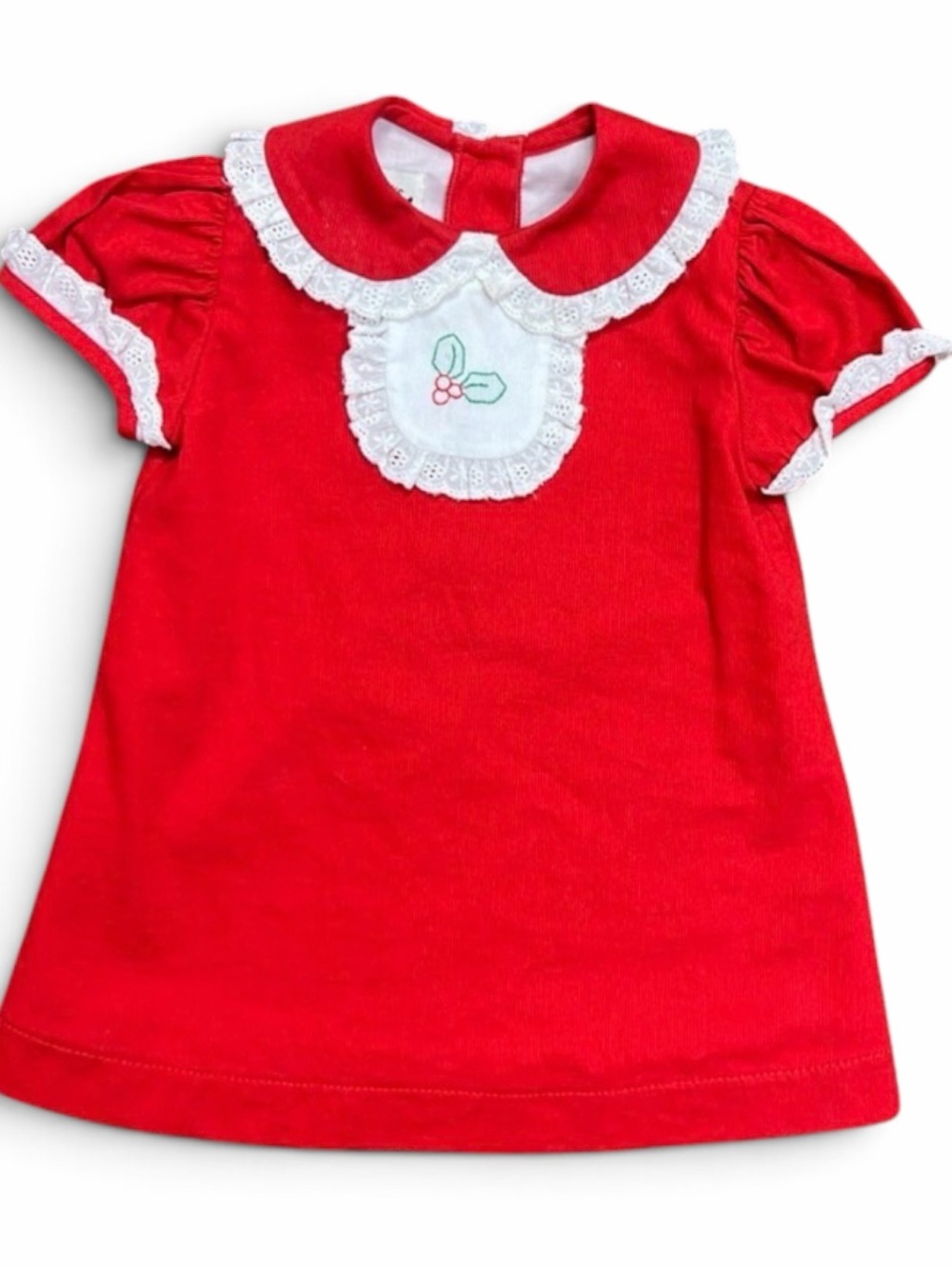 The Oaks Apparel Beautiful Red Christmas Dress EUC 12M